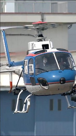 Aerospatiale AS350 Ecureuil:AStar Takeoff 3 #rjti #automobile #TokyoHeliport #AkagiHelicopter #he...