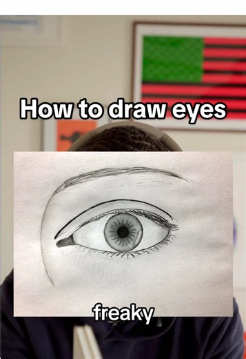 Drawing Tips: Freehand Realistic Eye Tutorial