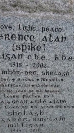 Spike Milligan’s Grave – A Visit to the Legendary Comedian’s Resting Place #Shorts