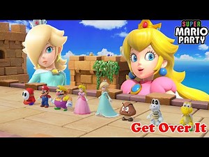 Super Mario Party Minigames series - Get Over It with Peach - Master Difficulty