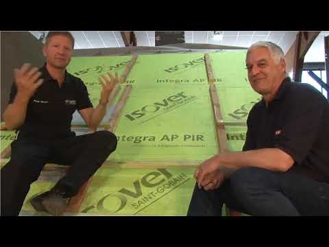 VELUX roof window installation Part 1 ✔ ISOVER live ★ Web TV for tradespeople