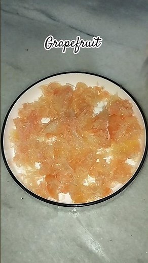 The Easiest Way to Cut a Grapefruit (No Mess!)#grapefruit#kitchenhacks#foodhacks#fruit#viral#recipe