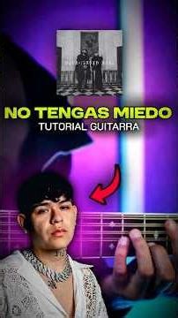 Don't Be Afraid | Chord Tutorial | Junior H on Guitar #shorts