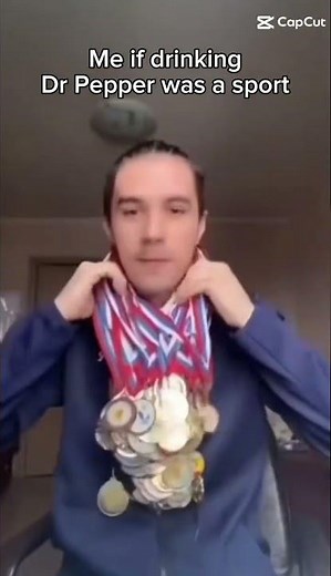 me if drinking Dr pepper was a sport #drpepper #funny #memes #funnyvideo #capcut #edit #foryou #fyp