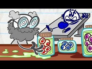 Pencilmate's Superhero LASER Sight! | Animated Cartoons Characters | Animated Short Films