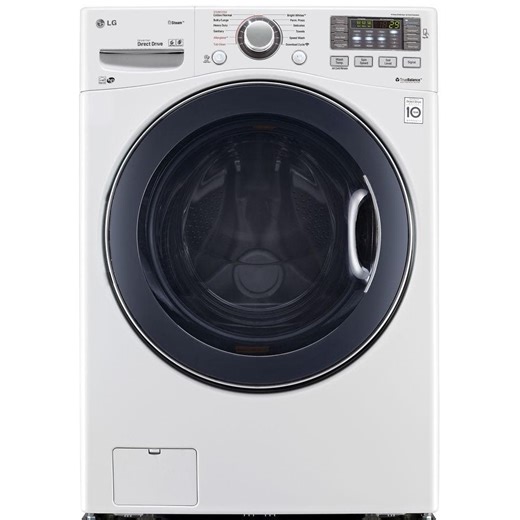 LG 4.3 DOE cu. ft. High-Efficiency Front Load Washer in White, ENERGY STAR WM3570HWA - The Home Depot