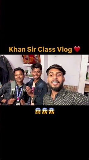 Khan sir class vlogs | shorts