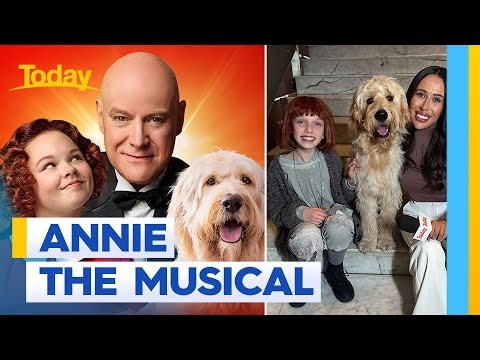 Behind the scenes at Annie the Musical | Today Show Australia