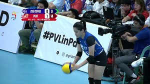 44K views · 208 reactions | SERVICE DIVA  Danivah Aying fires back-to-back aces to fuel the ZUS Coffee Thunderbelles' surge in the second set against the PLDT High Speed Hitters in the 2024-25 PVL All-Filipino Conference. #PVL2025 #TheHeartofVolleyball #OneSports | One Sports | Facebook