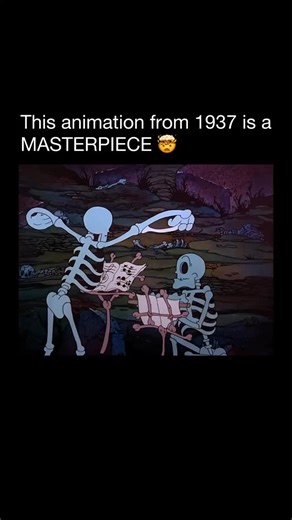 Released in 1937, Skeleton Frolic is a black-and-white animated short directed by Ub Iwerks, the legendary animator who once worked alongside Walt Disney. The film was produced through Iwerks’ studio and served as a sort of spiritual successor to Disney’s 1929 The Skeleton Dance, which Iwerks had co-created during his time there. The cartoon opens in a dark, moonlit graveyard where skeletons rise from their graves to dance, play instruments made from bones, and perform eerie yet humorous routine