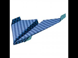 how to make a paper plane "the professional"