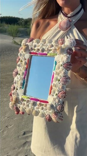 3 Seashell Crafts | Upcycled Picture Frames & Mirrors #diy