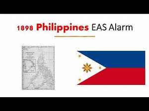 1898 Philippines EAS Alarm
