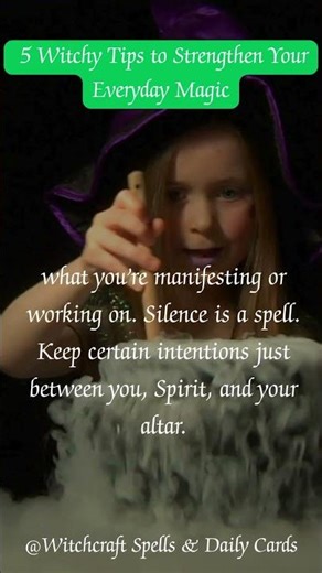 ✨ 5 Witchy Tips Every Modern Witch Needs Right Now ✨