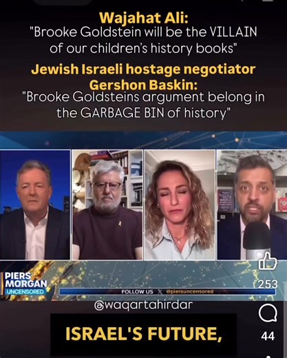 Brooke Goldstein says "there is no such thing as a Palestinian person." She is supposed to be a award winning human rights lawyer. #Palestinian | Freedom, Truth & Justice