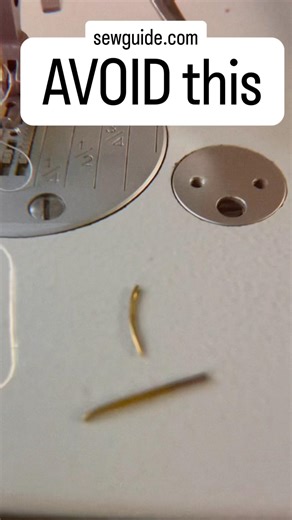 Always insert Needle this way for industrial machines!