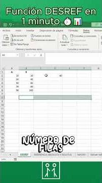 DESREF: truco PRO de Excel 💥 #excel #exceltips