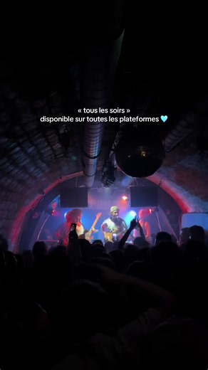notre nouveau morceau « tous les soirs » est disponible partout !!! Bonne écoute 🩵 #NewMusic #popmusic #musiclive