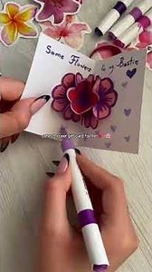 🥹🌺 Cutest 3D Flower Gift Card Tutorial 🌷😍 🌸 #handmade #DIY #giftforher #giftidea #tutorial