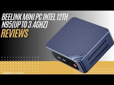 Beelink Mini PC Intel N95 Compact 4K Dual Display Office Micro Computer