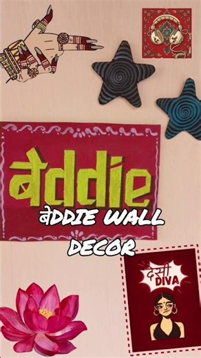 DIY Baddie wall decor💅#youtubeshorts#shorts#baddie#roomdecor#asthetic#craft#diy#viral#shorts#fyp