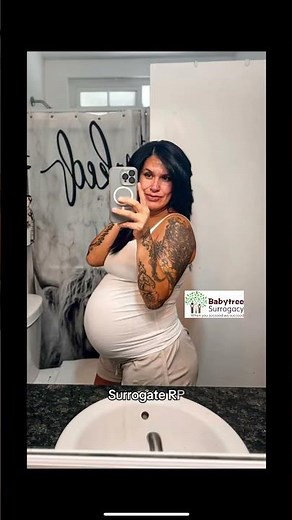 Surrogate RP 37 weeks 3 days pregnant