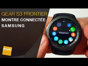 Montre connectée Gear S3 Frontier de Samsung