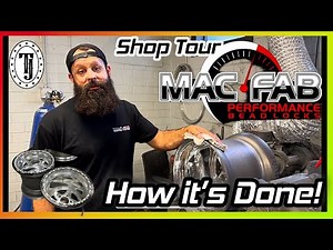 Lyle Barnett // Mac-Fab Wheel Beadlocks // How they do it // Shop Tour