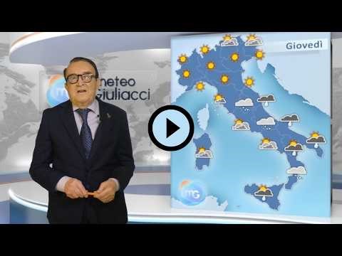 Weather forecast for Thursday, April 2nd. More severe winter weather in central and southern Italy.