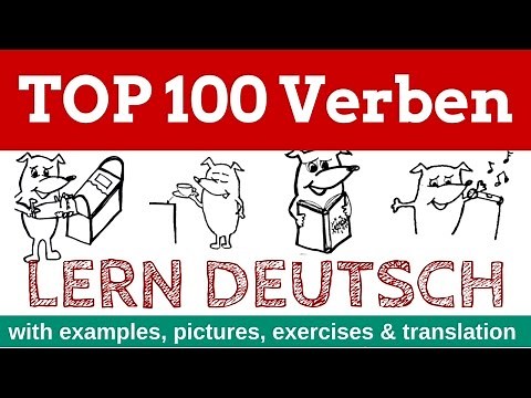 learn German: TOP 100 German Verbs