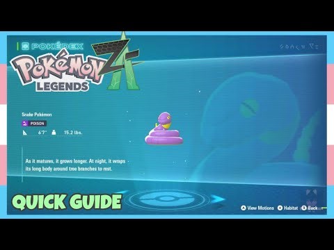 Where To Catch Ekans In Pokemon Legends ZA | Location Quick Guide
