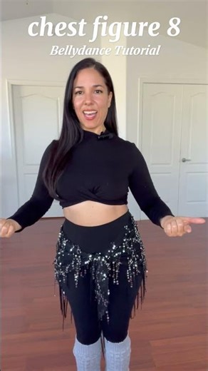 Chest Figure 8 🌙 Bellydance Tutorial for Beginner
