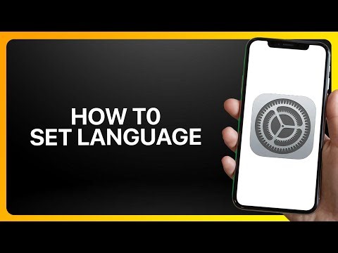How To Set Language In iPhone Settings ! Tutorial