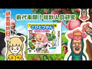 【こびとづかん】研究最終日!?肉食小人の生態に迫る！せなくま博士の生配信【こびとづかん こびと観察セット】【3DS】
