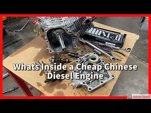 Whats Inside a Cheap Chinese Diesel Engine