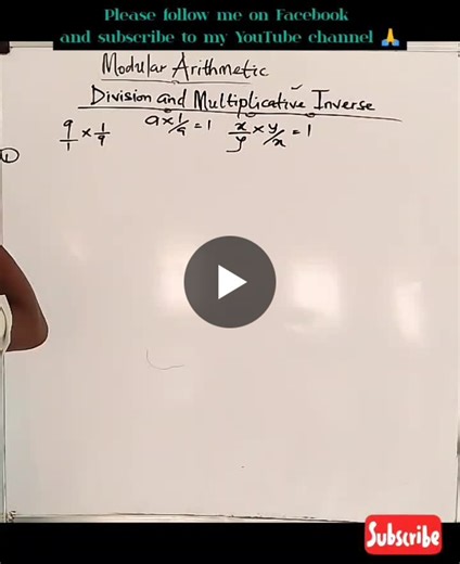 Multiplicative Inverse in Modular Arithmetic Explained | Omoyemi Wilson posted on the topic | LinkedIn