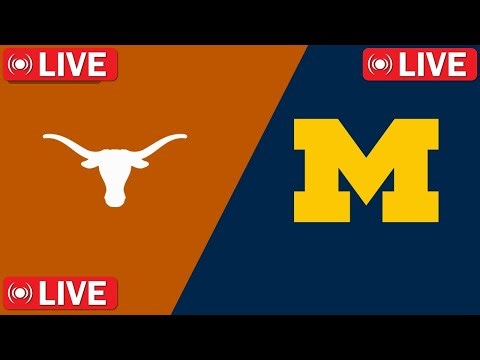 Michigan vs Texas LIVE | NCAAF 2025 | College Football | Cheez-It Citrus Bowl ✅