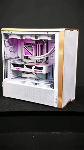 Build White PC : AMD Ryzen 9 9950x3D - Aorus B850 Steal ICE with RTX 5070Ti iGame Ultra White 16G 🖥️🖥️ #PC #pcbuild #amd #whitepc #Foryou