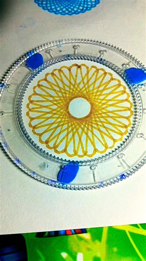 The Spirograph I enjoy in my childhood memories!!#shorts #youtubeshorts #newspirograph