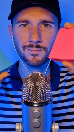 Asmr | Sticky Notes gives Tingles😌 #asmr #relax #asmrsounds #asmrvideo #tapping