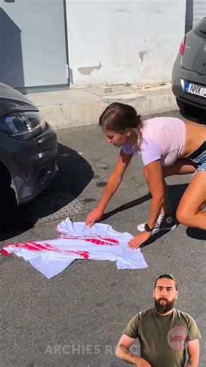 CAR-MADE T-SHIRT CUSTOM 😳👕 BOLD AF DESIGN!