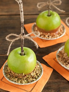 Caramel Apples Recipe - Paula Deen