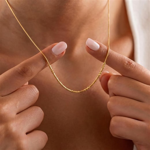 Sterling Silver Morse Code Necklace • Personalized Hidden Message Necklace • Dainty Morse Code Jewelry • Valentines Day Gift • Gift for Her - Etsy UK