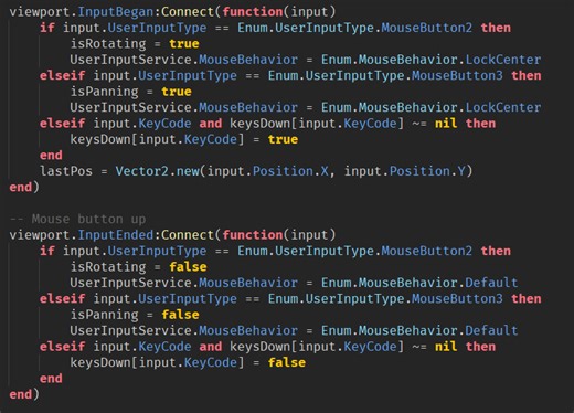 Lock mouse with a plugin while in viewport