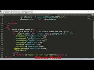 Mouse Events in JavaScript | All Mouse Events Explained in JS