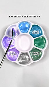 202K views · 2.4K reactions | This color blend is meditative and deeply satisfying. Let the ASMR of the mixing guide you to a state of calm. | Satisfying ASMR | Facebook