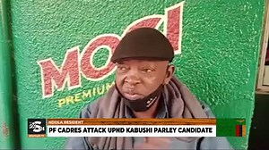 PF CADRES ATTACK UPND KABUSHI PARLEY CANDIDATE. Still with political news, the opposition united party for national development in Ndola has called on Zambia police service to deal with lawlessness taking place in Kabushi constituency. UPND provincial spokesperson David Zimba explains to S24 that their party candidate for Kabushi constituency Barnard kanengo was attacked at his house and one of his vehicles was damaged by suspected cadres of the ruling party when PF candidate Bowman Lusambo was 