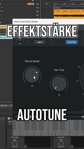 🎤 Auto-Tune richtig einstellen: Retune Speed, Flex-Tune & Humanize