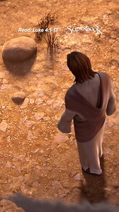 34K views · 1.9K reactions | Just like Jesus was tested in the wilderness, you will face trials and temptations, too. But take heart—Jesus showed us how to stand firm by relying on God's Word. When challenges come, remember that His strength is in you!  | Superbook | Facebook
