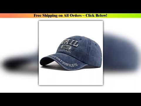 Mens Baseball Cap Fashion VAIL Letter Embroidered Cotton Soft Top Women Hats Summer Casual Travel V